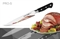 Нож кухонный стальной для нарезки Samura PRO-S SP-0045/G-10